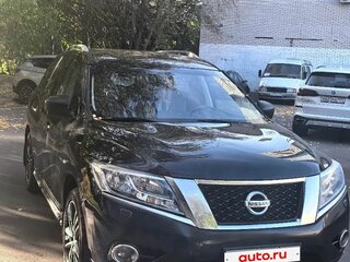 2015 Nissan Pathfinder IV, чёрный, 1400000 рублей, вид 2