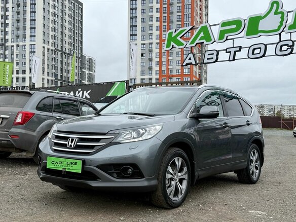 2013 Honda CR-V IV, серый, 1744000 рублей - вид 9