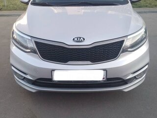 2016 Kia Rio III Рестайлинг, серебристый, 1080000 рублей, вид 1