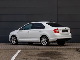 2014 Skoda Rapid I, белый, 995000 рублей, вид 4