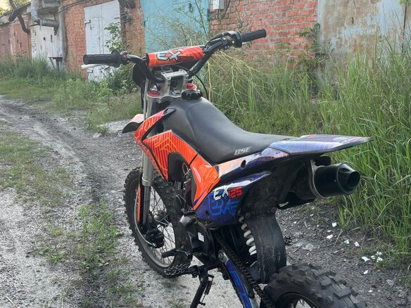 2023 BSE EX 125, оранжевый, 80000 рублей - вид 1