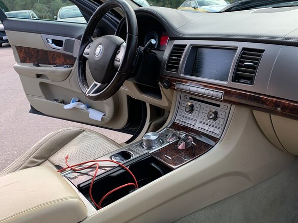 2008 Jaguar XF I, чёрный - вид 13