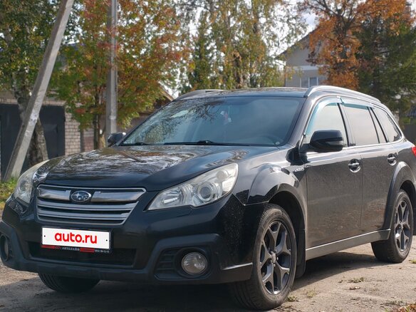 2010 Subaru Outback IV, чёрный, 870000 рублей - вид 1