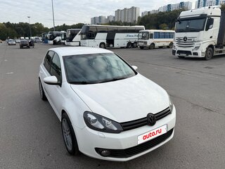 2011 Volkswagen Golf VI, белый, 660000 рублей, вид 2