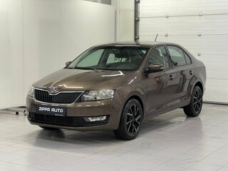 2017 Skoda Rapid I Рестайлинг, коричневый, 1159000 рублей, вид 3