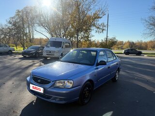 2005 Hyundai Accent ТагАЗ II, фиолетовый, 239999 рублей, вид 1