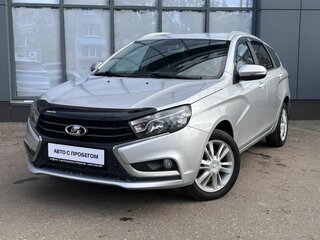 2018 Lada (ВАЗ) Vesta SW I, серебристый, 775000 рублей, вид 1