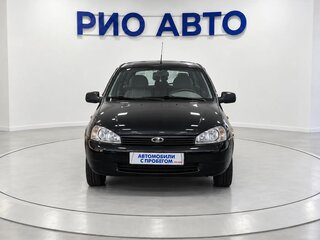 2012 Lada (ВАЗ) Kalina I, чёрный, 349999 рублей, вид 4
