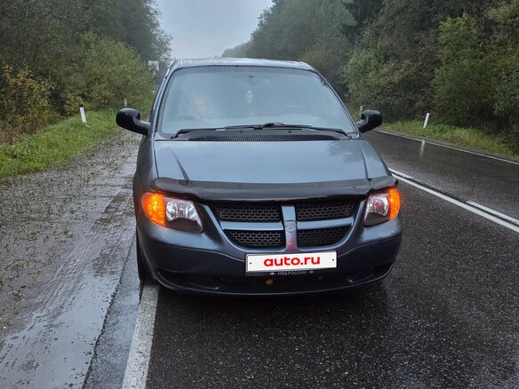 2002 Dodge Caravan 4-speed IV, серый, 400000 рублей - вид 1