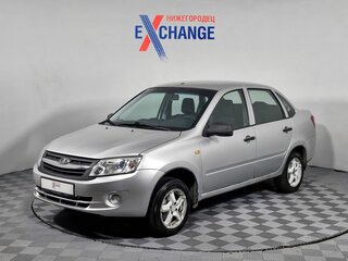 2013 Lada (ВАЗ) Granta I, серебристый, 309000 рублей, вид 1
