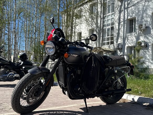 2016 Triumph Bonneville T120, серый, 1100000 рублей - вид 10
