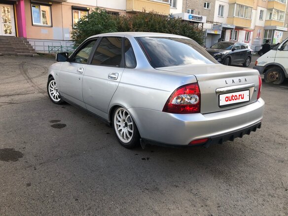 2011 Lada (ВАЗ) Priora I, серебристый, 310000 рублей - вид 7