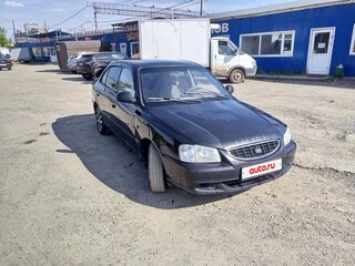 2011 Hyundai Accent ТагАЗ II, чёрный, 260000 рублей, вид 3