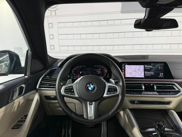 2020 BMW X6 40d III (G06), серый, 8780000 рублей - вид 16