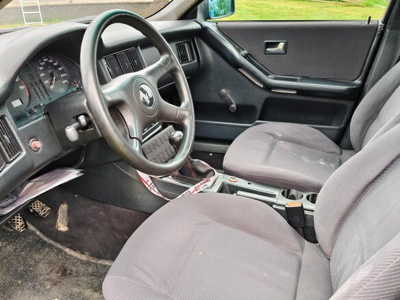 1992 Audi 80 V (B4), пурпурный, 370000 рублей - вид 9
