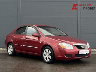 2008 Kia Cerato I Рестайлинг, красный, 450000 рублей, вид 3