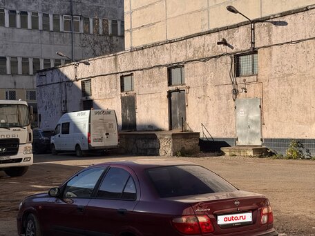 2000 Nissan Almera II (N16), пурпурный, 110000 рублей, вид 4