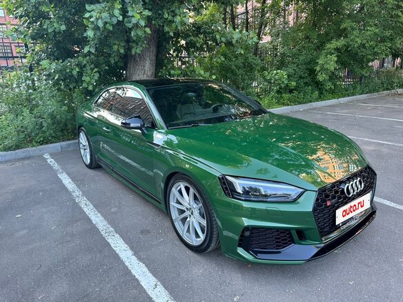 2018 Audi RS 5 II (F5), зелёный, 4400000 рублей - вид 2
