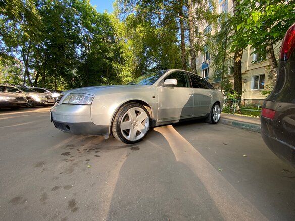 1999 Audi A6 II (C5), серебристый - вид 3
