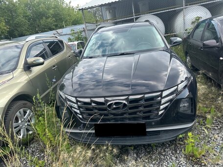 2021 Hyundai Tucson IV, чёрный, 2610000 рублей, вид 4