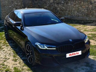 2021 BMW 5 серии 530d xDrive VII (G30/G31/G38) Рестайлинг, чёрный, 7100000 рублей, вид 3