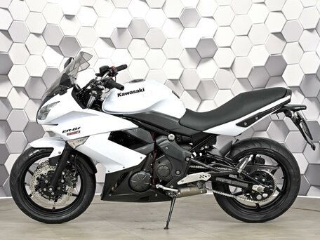 2010 Kawasaki ER-6F (Ninja 650R), белый, 449000 рублей, вид 4