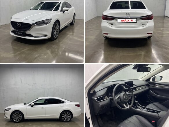 2023 Mazda 6 Atenza III (GJ) Рестайлинг 2, белый, 3200000 рублей - вид 2