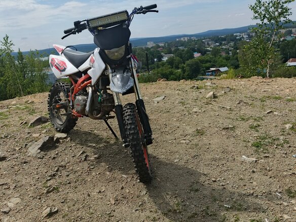 2022 Kayo Evolution YX140EM, белый, 70000 рублей - вид 2