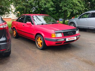1993 Audi 80 V (B4), красный, 390000 рублей, вид 2
