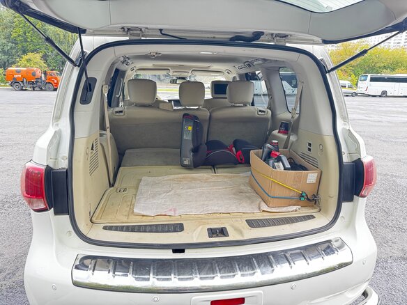 2012 Infiniti QX56 II, белый, 2490000 рублей - вид 32
