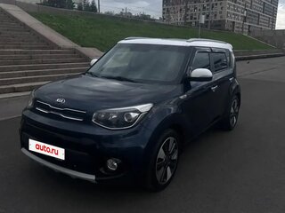 2018 Kia Soul II Рестайлинг, голубой, 1590000 рублей, вид 1