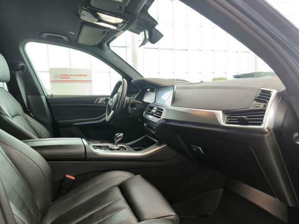 2019 BMW X5 30d IV (G05/G18), синий, 5300000 рублей - вид 10