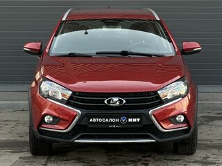 2019 Lada (ВАЗ) Vesta SW Cross I, красный, 1159000 рублей, вид 2