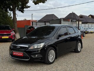 2009 Ford Focus II Рестайлинг, чёрный, 650000 рублей, вид 3