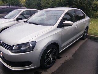 2014 Volkswagen Polo V, серебристый, 770000 рублей, вид 1