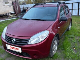 2012 Renault Sandero I, красный, 510000 рублей, вид 2