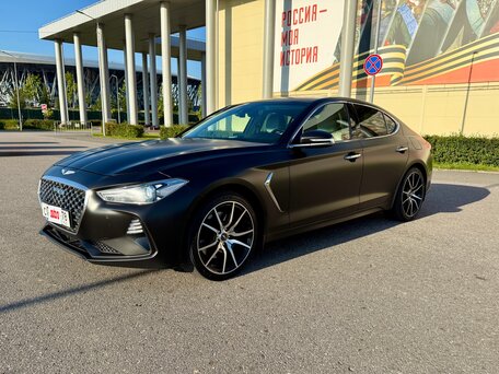 2019 Genesis G70 I, чёрный, 2570000 рублей, вид 4