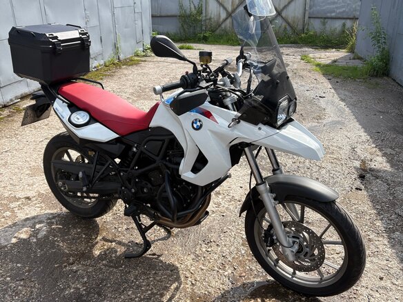 2010 BMW F 650 GS, белый, 655000 рублей - вид 12