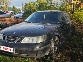 2002 Saab 9-5 I Рестайлинг, чёрный, 650000 рублей, вид 1