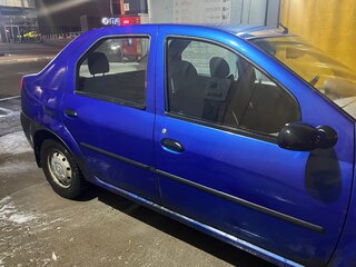 2008 Renault Logan I, синий, 190000 рублей, вид 2