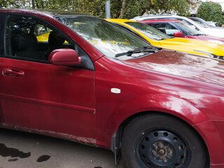 2007 Chevrolet Lacetti I, красный, 230000 рублей, вид 4