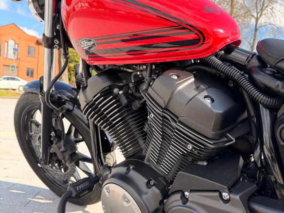 2017 Yamaha XV950 Bolt, красный, 595000 рублей - вид 11