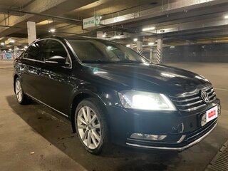 2012 Volkswagen Passat B7, чёрный, 1000000 рублей, вид 2