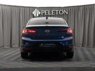 2019 Hyundai Elantra VI (AD), синий, 1745000 рублей, вид 5