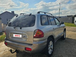 2004 Hyundai Santa Fe I, серебристый, 640000 рублей, вид 5