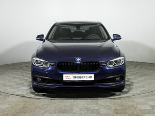 2017 BMW 3 серии 318i VI (F3x) Рестайлинг, синий, 2099700 рублей, вид 2