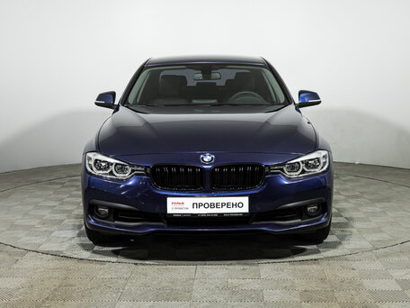 2017 BMW 3 серии 318i VI (F3x) Рестайлинг, синий, 2077425 рублей, вид 2