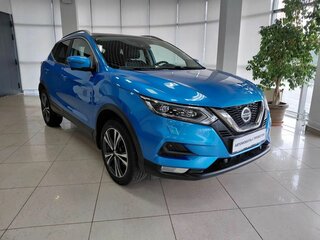 2020 Nissan Qashqai II Рестайлинг, синий, 1845000 рублей, вид 3
