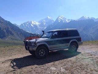 1996 Mitsubishi Pajero II, серый, 1250000 рублей, вид 3