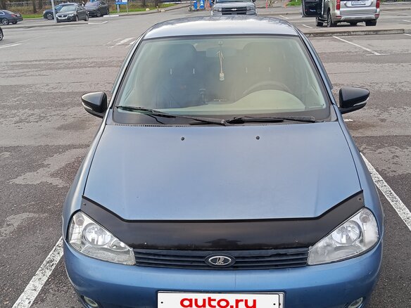 2008 Lada (ВАЗ) Kalina I, серый, 140000 рублей